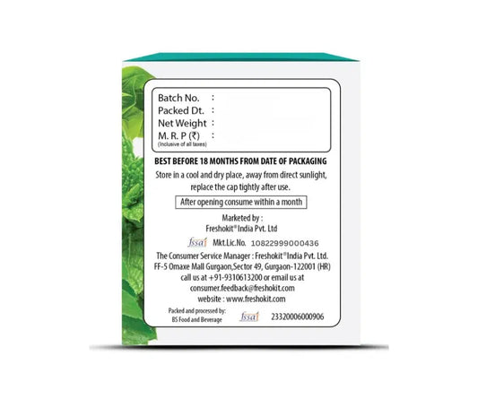 Freshville Lemongrass Tulsi Mint Green Tea Bag