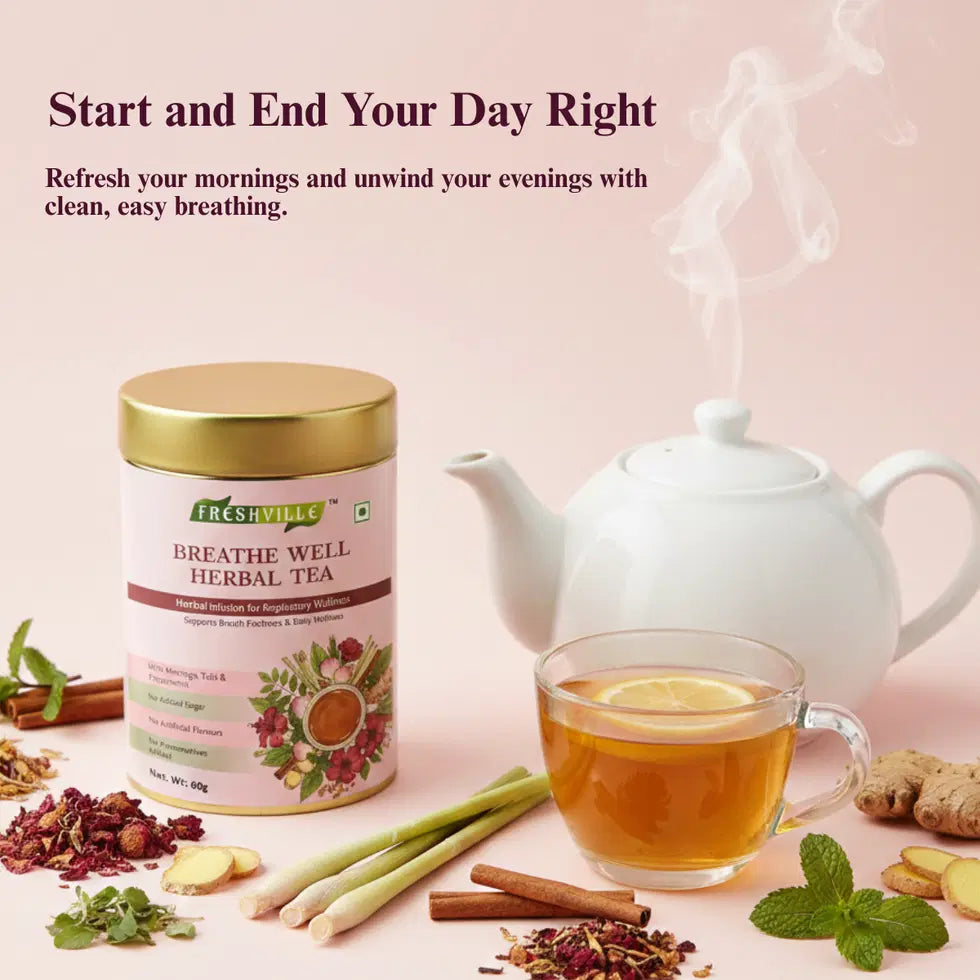 Freshville Breathe Well Herbal Tea