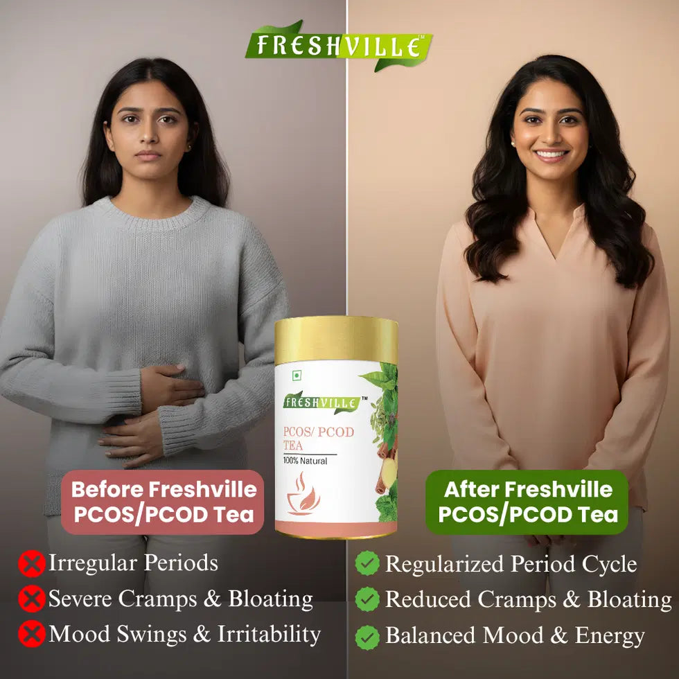 Freshville PCOS PCOD Tea