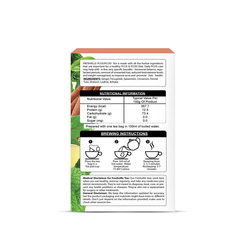 Freshville PCOS PCOD Tea Bag